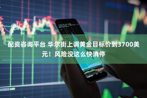 配资咨询平台 华尔街上调黄金目标价到3700美元！风险没这么快消停